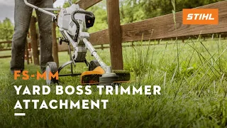 FS-MM YARD BOSS with Trimmer Attachment STIHL