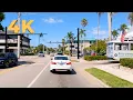 Driving in Naples Florida Third Street South to The Village Shops on Venetian Bay Area March 2023