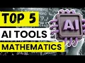 Best AI Tools for Mathematics in 2026 The best Artificial Intelligence Tools for Math Learning