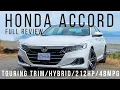 2022 Honda Accord Hybrid Touring Full Review Great for 3 crucial reasons