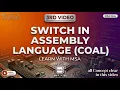 How to Implement Switch in Assembly Language COAL Tutorial x86 Learn With MSA MSA CREATIVE