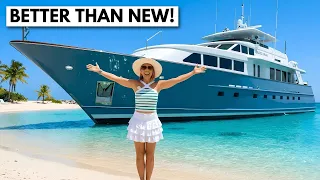 BLEW US AWAY! 🤯 1998/2022 Burger 107 “Silver Seas” Superyacht Tour