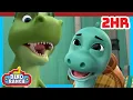 Lagu 🦖 Rescuing Lost Dinos, Saving Baby Brontos and More Dinosaur Cartoons for Kids🐾| Dino Ranch