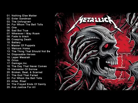 Download MP3 Metallica As Melhores Músicas Completo - As 20 Melhores Músicas De  Metallica
