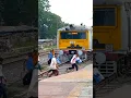 Download Lagu Indian local train entering railway station। reverse train entering video #shorts #train #localtrain