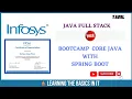 Infosys Provided Java Full Stack Spring boot Free certificate learningthebasicsinit7901