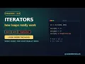 How Python for Loops REALLY Work Iterators Explained