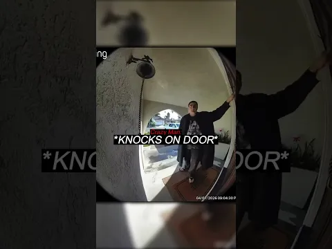Man Encounters Strange Guy at His Ring Doorbell 😳
