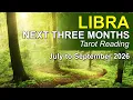 LIBRA RISE Next Three Months Tarot Reading - July August September 2026