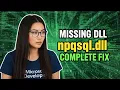 Npgsql dll Missing Fix Database App Crashes