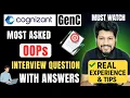 OOPs Interview Questions for Cognizant GenC MOST ASKED Simple Explanation