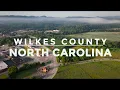 Aerial View of Wilkes County North Carolina