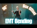 How to Bend Box Offset and 90 in EMT SIMPLE GUIDE