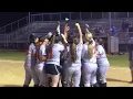 The Taunton High softball team celebrates the Eastern Mass title