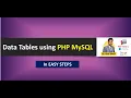 How to use DataTables in PHP How to make Pagination in PHP using DataTables DataTables in PHP