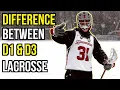 Difference Between D1 D3 Lacrosse Pre-Season Recap