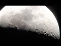 Download Lagu LIVE: First Quarter Moon Through a Telescope 46% Illuminated Lunar Views 29 September 2025