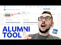 LinkedIn Alumni Tool pt 1 - How to use it strategically for GREAT networking opportunities