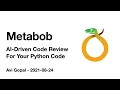Metabob AI-Driven Code Review Orlando Python