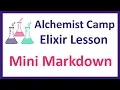 Lesson 5 Mini Markdown