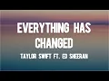 Download Lagu Taylor Swift ft. Ed Sheeran - Everything Has Changed (Lyrics)