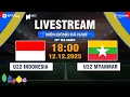 Trực Tiếp Bóng Đá | U22 INDONESIA vs U22 MYANMAR | Trực Tiếp Bóng Đá Nam Hôm Nay | SEA GAMES 33