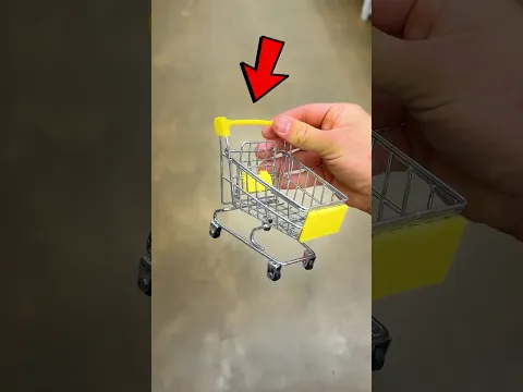 Всё, что поместится в мини тележку - я тебе куплю!