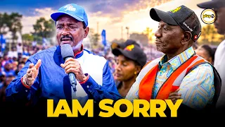 Ruto REGRETS Insulting Kalonzo Begs him to Dump Gachagua for broad based government |Plug Tv Kenya