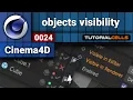 0024 objects visibility in cinema 4d