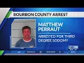 Bourbon County man charged with unlawful transaction with a minor