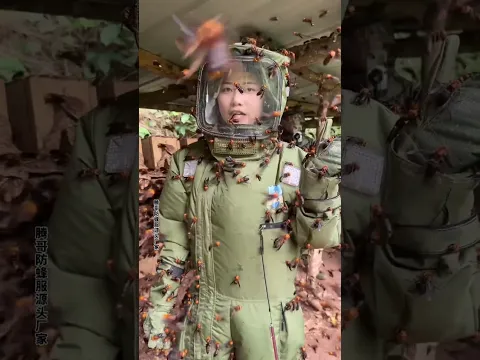 π± How Is Luna Playing Among Dangerous Bees? π#shorts