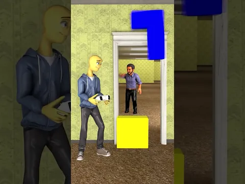 Верити vs Дверь Тетрис Челлендж в Backrooms (SFM Анимация)