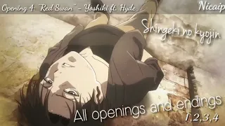 shingeki no kyojin all openings and endings 1 4 all seasons full hd