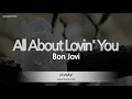 Bon Jovi-All About Lovin' You (MR/Inst.) (Karaoke Version)