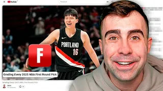 Reacting to My 2025 NBA Draft Grades One Year Later