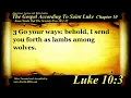 The Gospel of Luke Chapter 10 - Bible Book 42