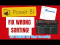 Power BI Custom Sort for Stacked Bar Chart Sort by Column Using Index Step-by-Step Tutorial