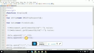 Ajax Call Using JavaScript To Send Data Through Post method