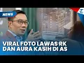 Lagu RIDWAN KAMIL DAN AURA KASIH Pernah Kompak Pamer Foto di New York, Sama-sama Perlihatkan Ini
