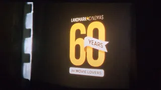 Landmark Cinemas 60th Anniversary Intro 2025 Full Theater Opening