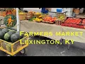 Lexington Farmers Market - 4K Virtual Walk with Voice