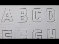 2d Drawing Capital Letter A To Z How To Draw Alphabet Lettering A Z Easy Simple For Beginners