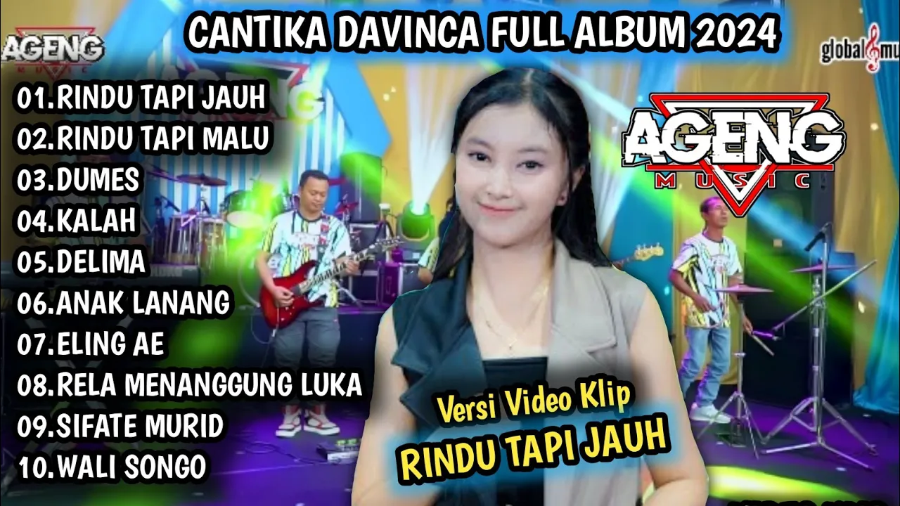 CANTIKA DAVINCA FT AGENG MUSIC 2024 | RINDU TAPI JAUH, RINDU TAPI MALU - AGENG MUSIC TERBARU CANTIKA DAVINCA FT AGENG MUSIC 2024 | RINDU TAPI JAUH, RINDU TAPI MALU - AGENG MUSIC TERBARU