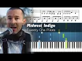 Download Lagu Twenty One Pilots - Midwest Indigo - Piano Tutorial with Sheet Music