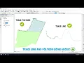 How to Trace Line and Polygon in ArcGIS