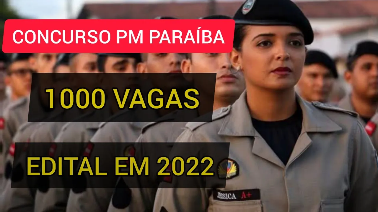CONCURSO POLÍCIA MILITAR DA PARAÍBA