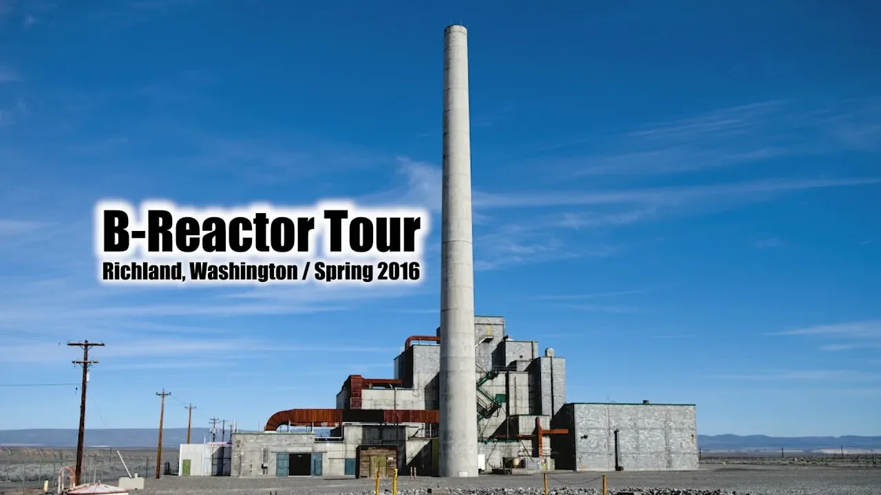 "Atomic Tours," featuring Carl and Taylor Wilson at B Reactor, Hanford