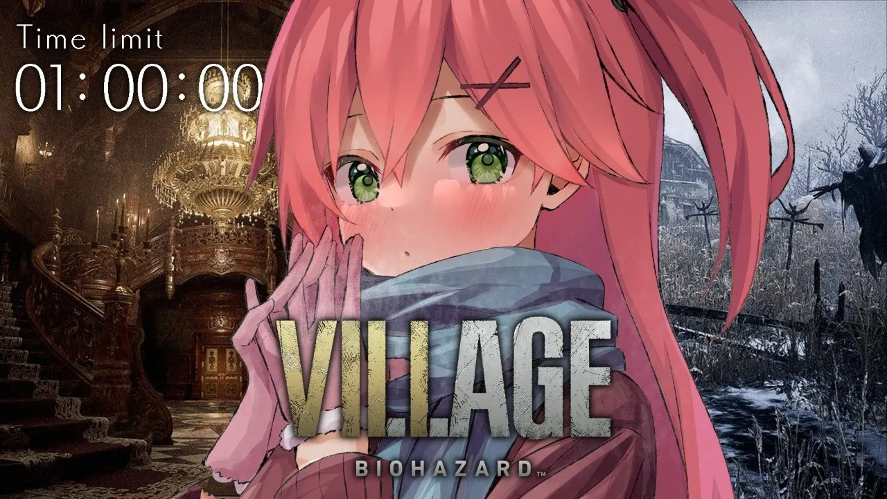 【  BIOHAZARD VILLAGE Gameplay Demo 】６０分間の体験リベンジするで！【ホロライブ/さくらみこ】