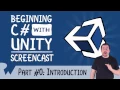 Beginning C with Unity Introduction