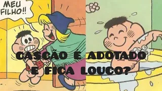 CASCÃO É ADOTADO E FICA LOUCO? - QUADRINHOS DA TURMA DA MÔNICA